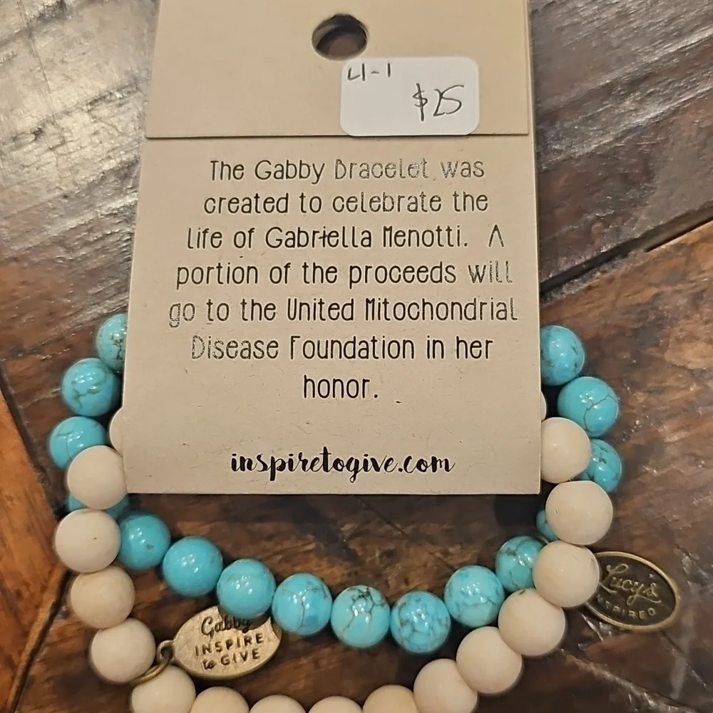 NWT Lucys "Inspire To Give" Bracelets - Picture 2 of 4
